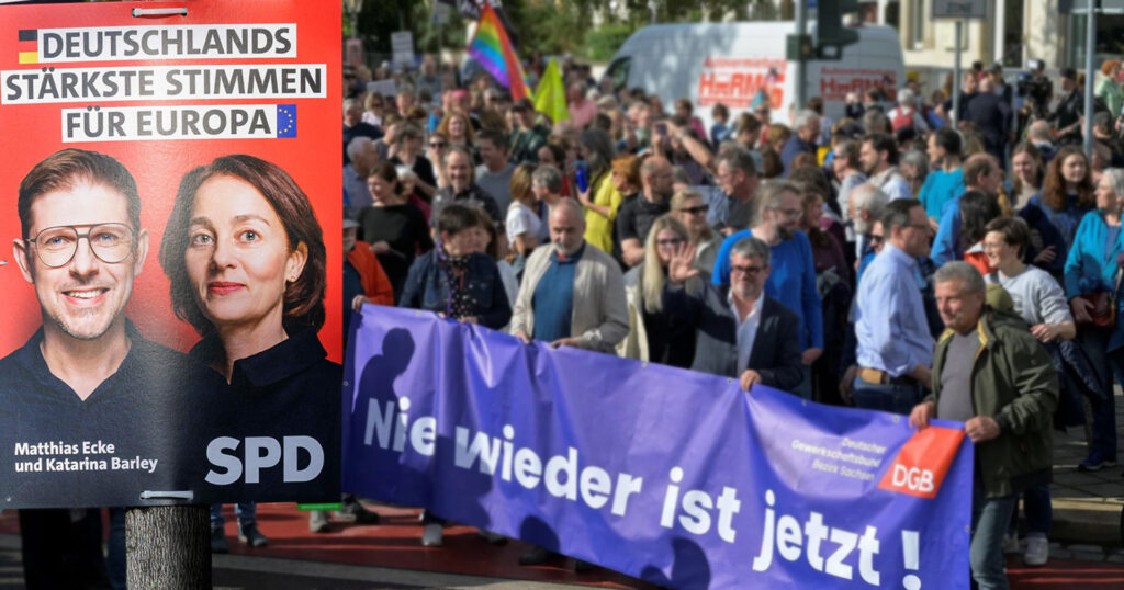 Schläge gegen die Demokratie